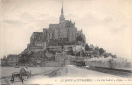 50-LE MONT SAINT MICHEL-CHEMIN DE FER-LOCOMOTIVE-N°583-G/0137 - Le Mont Saint Michel