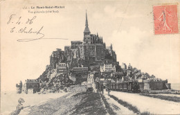 50-LE MONT SAINT MICHEL-CHEMIN DE FER-LOCOMOTIVE-N°583-F/0327 - Le Mont Saint Michel