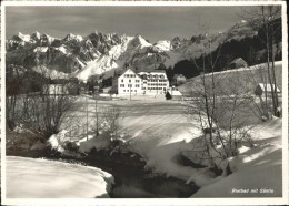 11325101 Rietbad Partie Am Bach Blick Zum Saentis Nesslau - Sonstige & Ohne Zuordnung