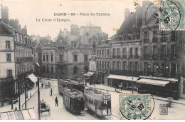 DIJON - Place Du Théâtre - La Caisse D'Epargne - Très Bon état - Dijon