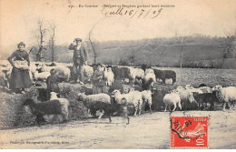 Bergers Et Bergères Gardant Leurs Moutons - Très Bon état - Otros & Sin Clasificación