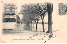 Inondations De SAINTES - Quai Reverseaux - Très Bon état - Saintes