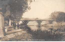 SAINTES - La Passerelle Et Les Quais - état - Saintes