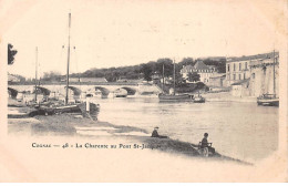 COGNAC - La Charente Au Pont Saint Jacques - Très Bon état - Cognac