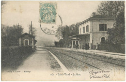 SAINT-MENET (13) – La Gare. Editeur Lacour, N° 2161 - Saint Marcel, La Barasse, St Menet