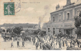 BERNAY - Cour De La Gare - Très Bon état - Bernay