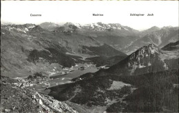 11324753 Davos GR Braema Bueel Blick Auf Davosersee Seehorn Und Raetikon Gebirge - Otros & Sin Clasificación