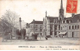 BRETEUIL - Place De L'Hôtel De Ville - Très Bon état - Breteuil