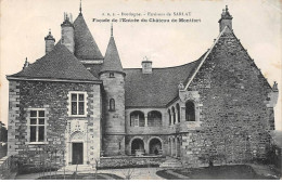 Environs De SARLAT - Façade De L'Entrée Du Château De MONTFORT - état - Andere & Zonder Classificatie