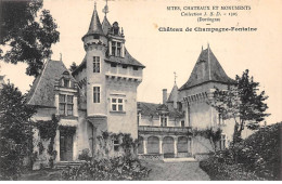 Château De CHAMPAGNE FONTAINE - Très Bon état - Other & Unclassified