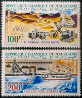 LP3844/2265 - MAURITANIE - 1963 - POSTE AERIENNE - N°24 à 25 NEUFS* - Mauretanien (1960-...)