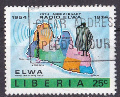 Liberia Marke Von 1974 O/used (A5-15) - Liberia