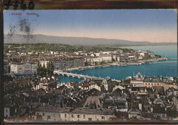 11324582 Geneve GE Vue Panoramique Lac Leman Geneve - Sonstige & Ohne Zuordnung