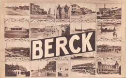 62-BERCK PLAGE-N°584-B/0371 - Berck