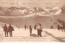 Les Sports D'Hiver à LUCHON - SUPERBAGNERES - Sur Le Plateau Un Jour De Concours - Très Bon état - Superbagneres