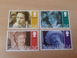 TIMBRES   GIBRALTAR    EUROPA  1996     N  764  A  767    COTE  7,00  EUROS   NEUFS  LUXE** - 1996