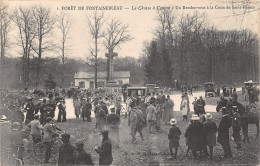 77-FONTAINEBLEAU-CHASSE A COURRE-N°584-H/0079 - Fontainebleau