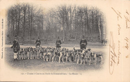 77-FONTAINEBLEAU-CHASSE A COURRE-N°584-H/0061 - Fontainebleau