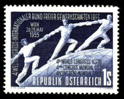 ÖSTERREICH 1955 Nr 1018 Postfrisch S894A66 - Unused Stamps