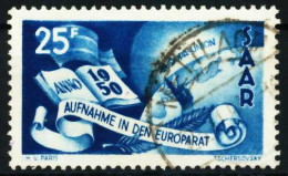 SAARLAND 1950 Nr 297 Gestempelt X5FE016 - Used Stamps