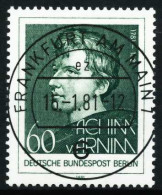 BERLIN 1981 Nr 637 Zentrisch Gestempelt X6210AA - Used Stamps