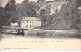 SAINT GERMAIN SUR ILLE - Carrières Sur Le Canal D'ILLE ET RANCE - Très Bon état - Saint-Germain-sur-Ille