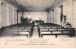 BORDEAUX - Maison André Delmouly - Salle De Concerts - Très Bon état - Bordeaux