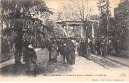 LIBOURNE - Le Jardin Public Pendant Le Concert - Très Bon état - Libourne