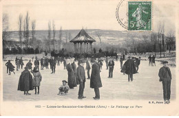 LONS LE SAUNIER LES BAINS - Le Patinage Au Parc - Très Bon état - Lons Le Saunier