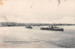 Exposition Maritime Internationale De BORDEAUX - Torpilleurs Russes En Garonne - Très Bon état - Bordeaux