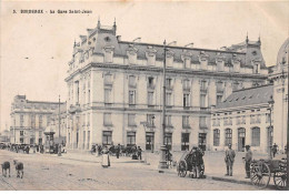 BORDEAUX - La Gare Saint Jean - Très Bon état - Bordeaux