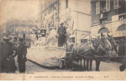 BORDEAUX - Fête Des Vendanges - Le Char De Blaye - état - Bordeaux