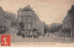 SALIN LES BAINS - Rue Considérant - Rue De La République - Très Bon état - Andere & Zonder Classificatie