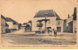 ANDELOT EN MONTAGNE - Hôtel De Ville - Fontaine Monumentale - Grande Rue - Très Bon état - Sonstige & Ohne Zuordnung