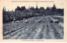 Abbaye Cistervienne - La Trappe De CHAMBARAN - Travail Au Jardin - Le Sarclage - Très Bon état - Altri & Non Classificati