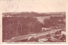 VERNOU SUR BRENNE - Vue Sur La Vallée De La Brenne Et Sur La Vallée De La Loire - Très Bon état - Otros & Sin Clasificación