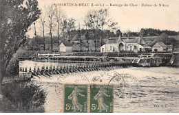 SAINT MARTIN LE BEAU - Barrage Du Cher - Ecluse De Nitray - Très Bon état - Other & Unclassified