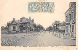 LA CHATRE - Avenue De La Gare - Carrefour De La Place De La Bascule - Très Bon état - La Chatre