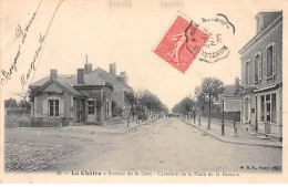 LA CHATRE - Avenue De La Gare - Carrefour De La Place De La Bascule - Très Bon état - La Chatre