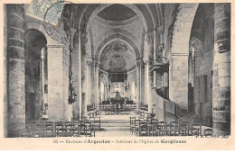 Intérieur De L'Eglise De GARGILESSE - Très Bon état - Otros & Sin Clasificación
