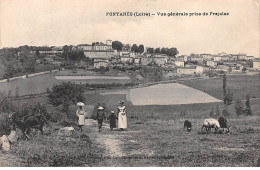 FONTANES - Vue Générale Prise De Prajalas - Très Bon état - Sonstige & Ohne Zuordnung