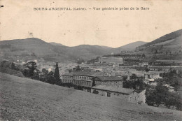 BOURG ARGENTAL - Vue Générale Prise De La Gare - Très Bon état - Bourg Argental