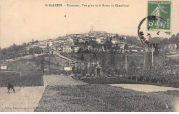 SAINT GALMIER - Panorama - Vue Prise De La Route De Chamboeuf - Très Bon état - Otros & Sin Clasificación