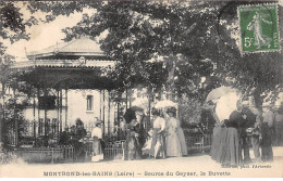 MONTROND LES BAINS - Source Du Geyser, La Buvette - Très Bon état - Autres & Non Classés