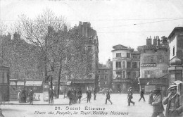 SAINT ETIENNE - Place Du Peuple - La Tour - Vieilles Maisons - état - Saint Etienne
