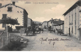 SORBIERS - Le Grand Quartier - La Route Sur Fontanès - Très Bon état - Andere & Zonder Classificatie