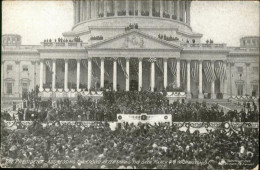 11322767 Washington DC The President Addressing The Crowd After Taking The Oath  - Washington DC