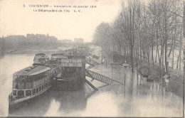 94-CHARENTON-INONDATIONS 1910-N°585-F/0317 - Charenton Le Pont