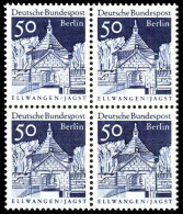 BERLIN DS D-BAUW. 2 Nr 277 Postfrisch VIERERBLOCK S027302 - Unused Stamps