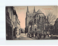 MOULINS : Rue Du Pont Ginguet Et Place Dominique - Très Bon état - Moulins